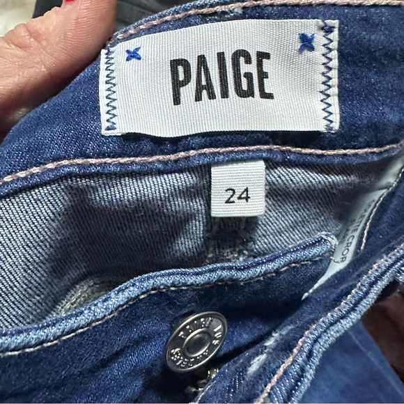 Paige Colette Crop Flare Jeans - 24 NWT - Picture 5 of 11